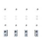 KIT FC CUAL 2X120.240MM2 XT6X4 