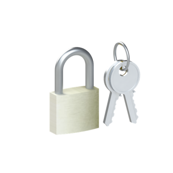  CADENAS (3MM) AVEC 2 CLES 