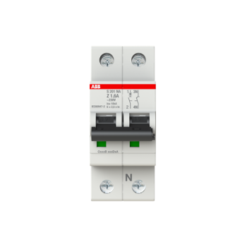  DISJONCTEUR S201NA 1P+N (DROIT 