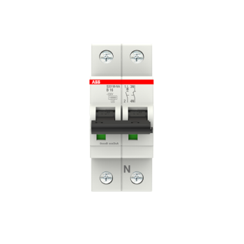  DISJONCTEUR S201MNA 1P+N (DROI 