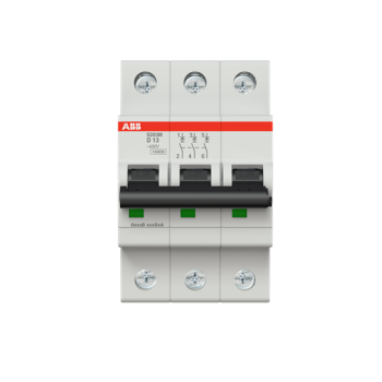 DISJONCTEUR S203M 3P- 13A -COU 
