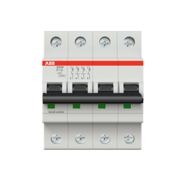  DISJONCTEUR S204M 4P- 1.6A -CO 
