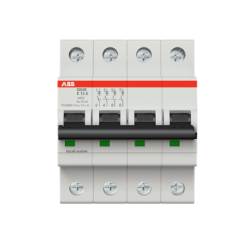  DISJONCTEUR S204M 4P- 13A -COU 