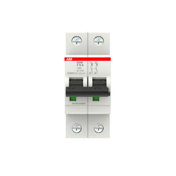  DISJ S202M 2P 10A COURBE Z RAC 