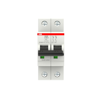  DISJ S202M 2P 25A COURBE Z RAC 