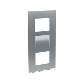  PLATINE 1/3 AUDIO/VIDO ALUMINI 