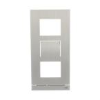  PLATINE 1/3 AUDIO/VIDO ACIER I 