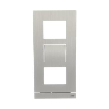  PLATINE 1/3 AUDIO/VIDO ACIER I 