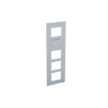  PLATINE 1/5 AUDIO/VIDO ALUMINI 