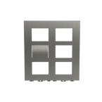  PLATINE 2/3 AUDIO/VIDO ACIER I 