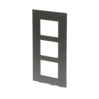  PLATINE 1/3 AUDIO/VIDO ACIER I 