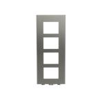  PLATINE 1/4 AUDIO/VIDO ACIER I 