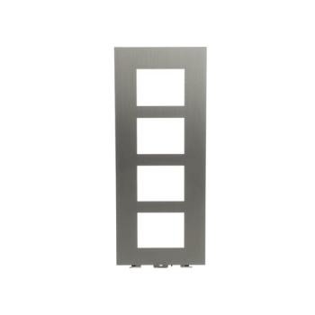  PLATINE 1/4 AUDIO/VIDO ACIER I 