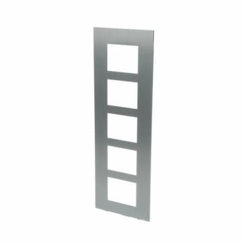  PLATINE 1/5 AUDIO ALUMINIUM 