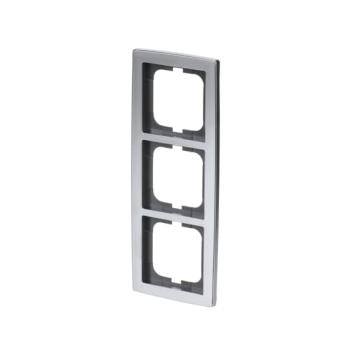  CADRE 3 POUSSOIRS CHROME, MAT 