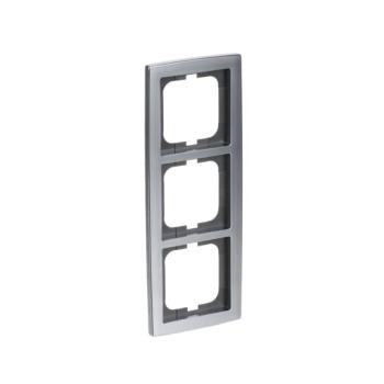  CADRE 3 POUSSOIRS CHROME, MAT 