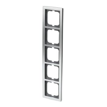 CADRE 5 POUSSOIRS CHROME, MAT 