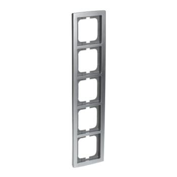 CADRE 5 POUSSOIRS CHROME, MAT 