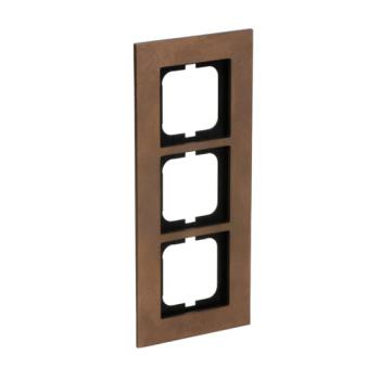  CADRE 3 POUSSOIRS BRONZE 