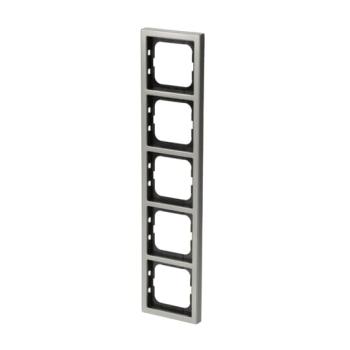  CADRE 5 POUSSOIRS ACIER INOX 