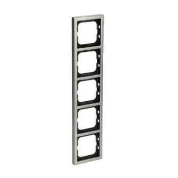  CADRE 5 POUSSOIRS ACIER INOX 