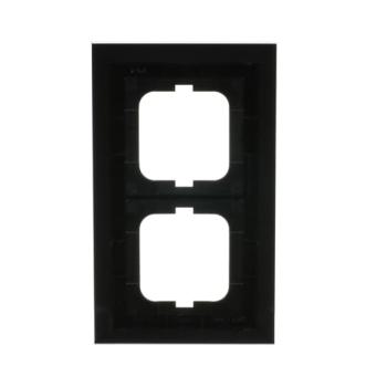  CADRE 2 POUSSOIRS VERRE SOMBRE 