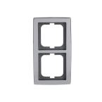  CADRE 2 POUSSOIRS CHROME, BRIL 