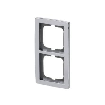  CADRE 2 POUSSOIRS CHROME, BRIL 