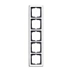 CADRE 5 POUSSOIRS CHROME, BRIL 