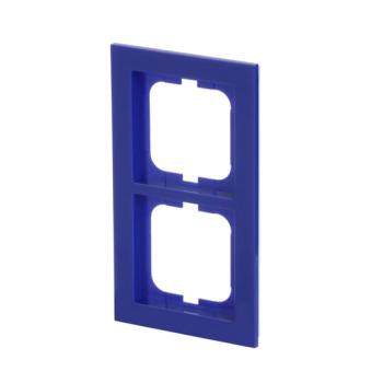  CADRE 2 POUSSOIRS BLEU 
