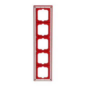 CADRE 5 POUSSOIRS ROUGE 