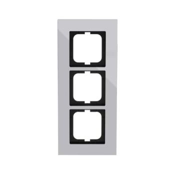  CADRE 3 POUSSOIRS CHROME 