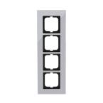  CADRE 4 POUSSOIRS CHROME 
