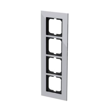 CADRE 4 POUSSOIRS CHROME 