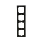  CADRE 4 POUSSOIRS NOIR MAT 