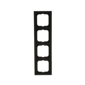  CADRE 4 POUSSOIRS NOIR MAT 