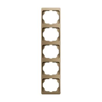  CADRE 5 POUSSOIRS BRONZE VERTI 