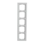  CADRE 5 MODULES BUSCH VERRE BL 