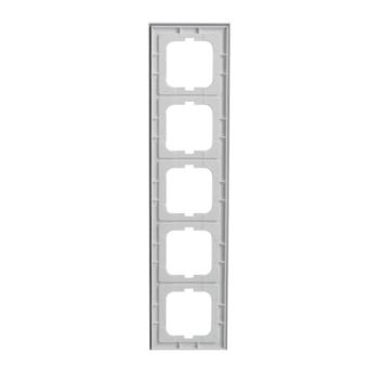  CADRE 5 MODULES BUSCH VERRE BL 