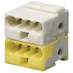  BORNIER DE CONNEXION BLANC/JAU 