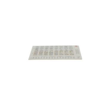  PLANCHE ETIQUETTES ADHESIVES G 