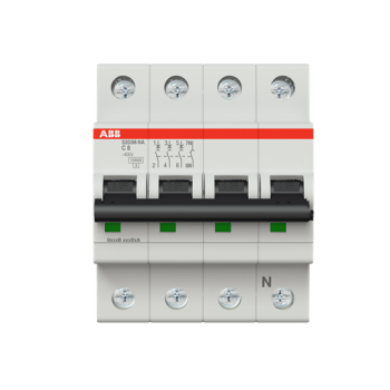  DISJONCTEUR S203M 3P+NEUTRE A 
