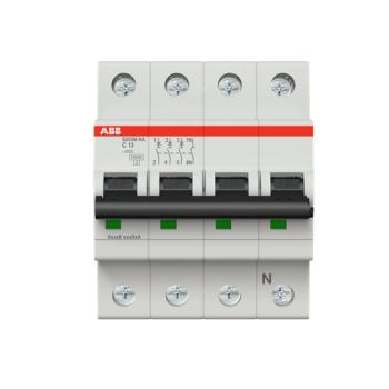  DISJONCTEUR S203M 3P+NEUTRE A 