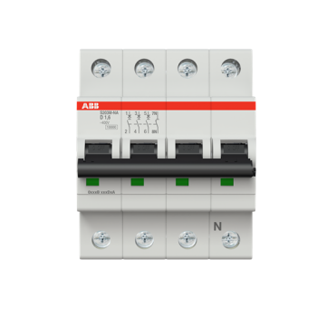  DISJONCTEUR S203M 3P+NEUTRE A 