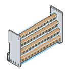  REPARTITEUR ETAGE 4P 125A 96X1 