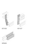  SUPPORT METALLIQUE HORIZONTAL 