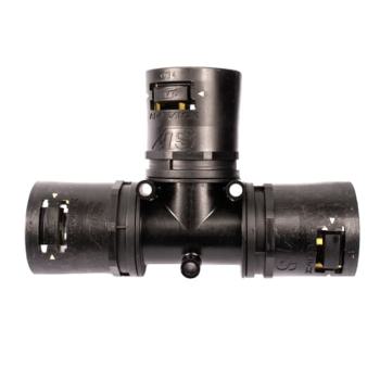  3 WAY T 28-28-28 BLACK AND YEL 