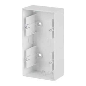  BOITE SAILLIE 2 POSTES BLANC 