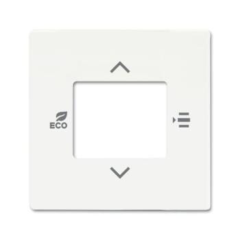  COVERPLATE F. RTC BLANC MAT 