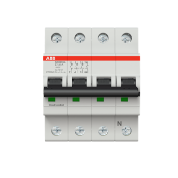  DISJONCTEUR 3P+N A DROITE 1.6A 